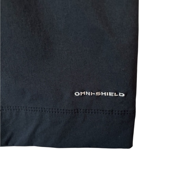 Columbia SHORT Length Omni-Shield Straight Leg Black Anytime Pants - Picture 5 of 6